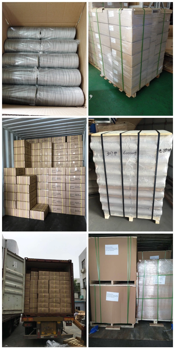 TFS Corrugated Bottom End Gold Both Side for Food Can Packing