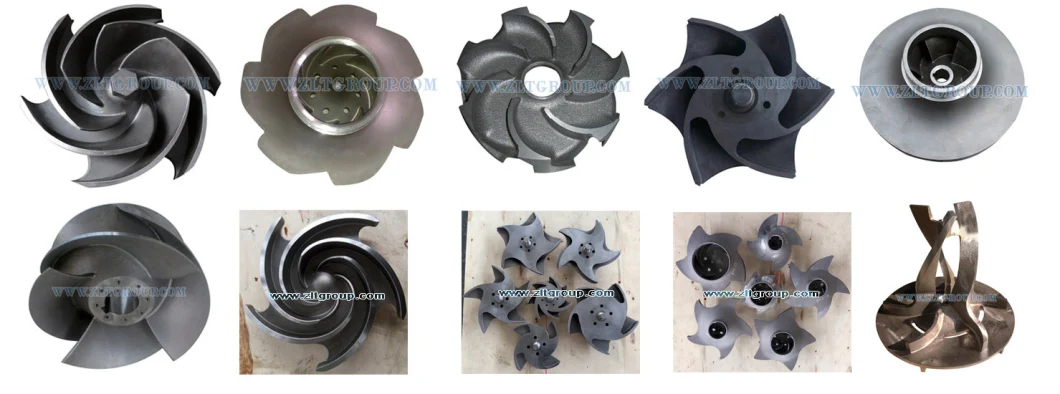 ANSI Chemical Process Centrifugal Water Pump Components in Stainless/Carbon Steel CD4/316ss/304