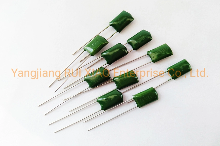 Cl11 Polyester Capacitor 2A103j 100V 10NF /Mylar Capacitor, Integrated Circuit, Electronic Components