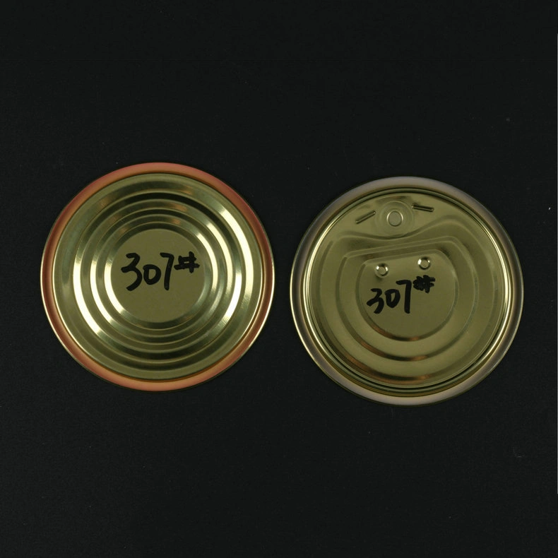 202 209 209 211 307 401 Food Tin Can End Lid Bottom Tinplate Lid Easy Open Ends for Food TFS ETP Bottom End