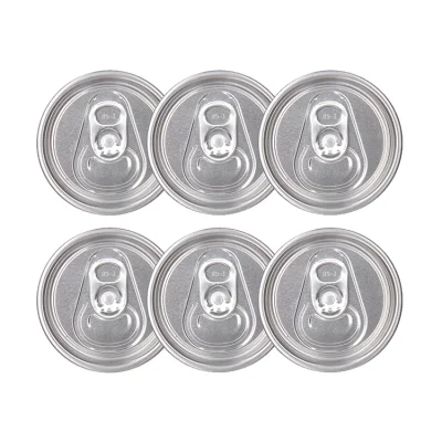 Custom 113/200/202/206 Aluminum Easy Open Ends for Soft Drinks