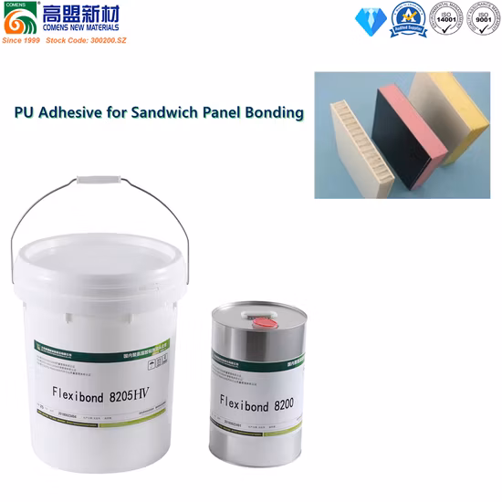 Polyurethane Adhesive for Van Truck and Refrigerated Box Sandwich Panel Bonding