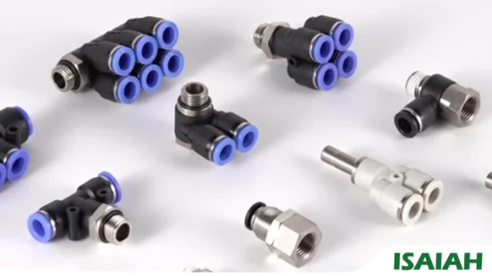 PC Pl Pb PV PE PU Py High Quality Pneumatic Components Push in Quick One Touch Plastic Air Fittings