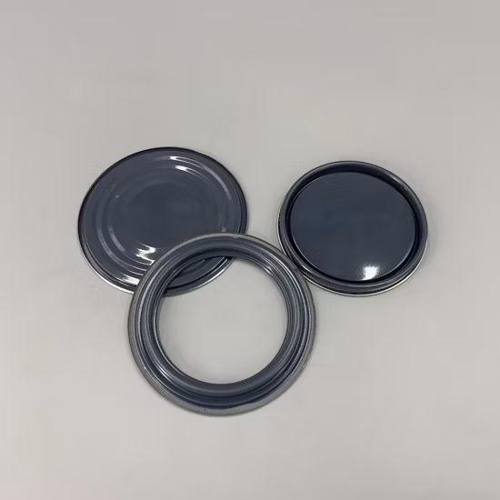 China Supplier of Tin Can Component Tinplate Bottom Ring Lid Metal Paint Can Component